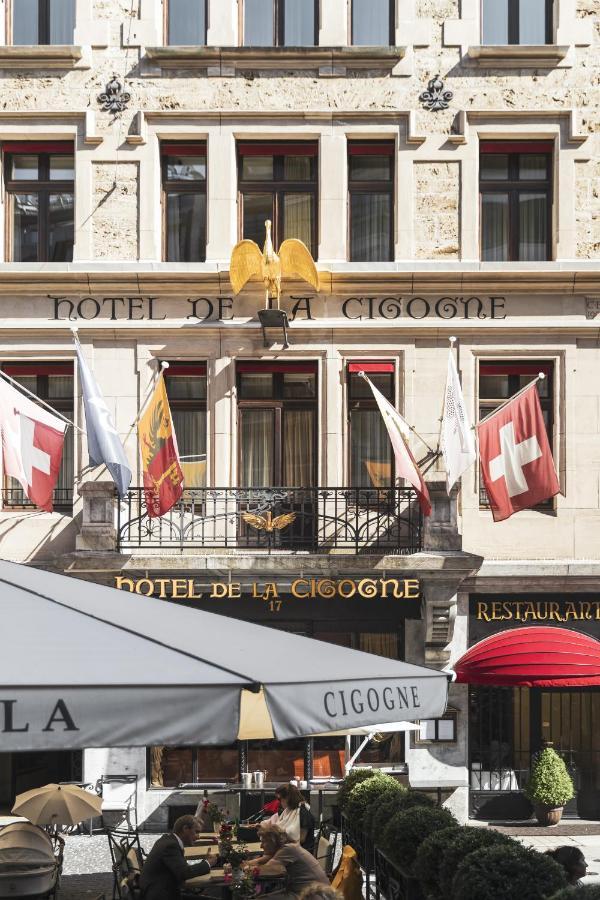 Hotel De La Cigogne Женева Экстерьер фото Hôtel de la Cigogne